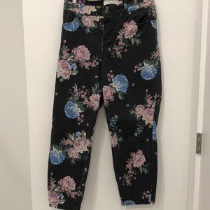 Torrid flowered jeans 20